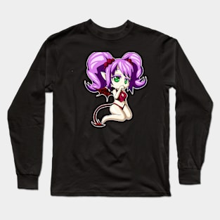 Chibi Devil Girl Long Sleeve T-Shirt